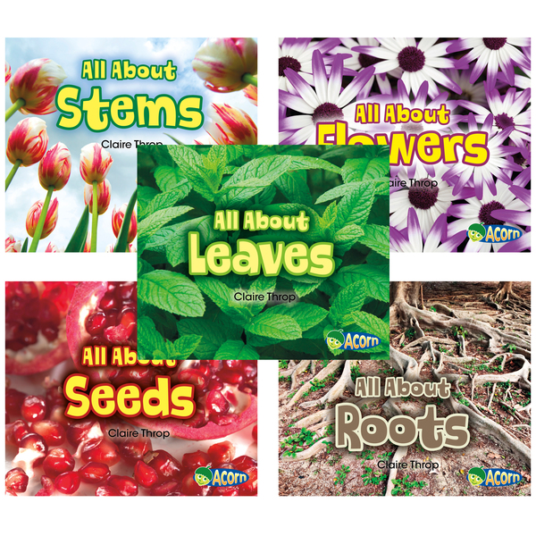 Acorn All About Plants Book Set, Set of 5 9781484638613